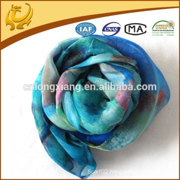 In Chin Factory Wholesale Scarf Fashion Silk And Chiffon Scarf